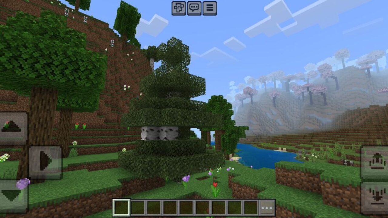 Different from More Tree Variants Mod for Minecraft PE