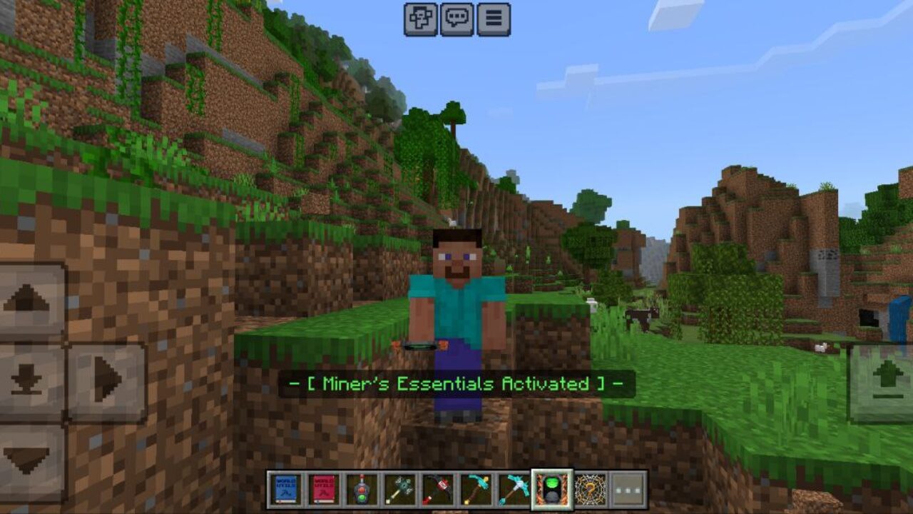 Essentials from World Utilities Mod for Minecraft PE