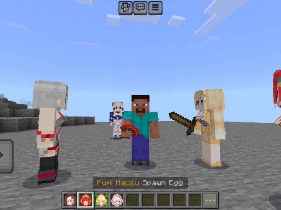 Find the Waifus Mod for Minecraft PE