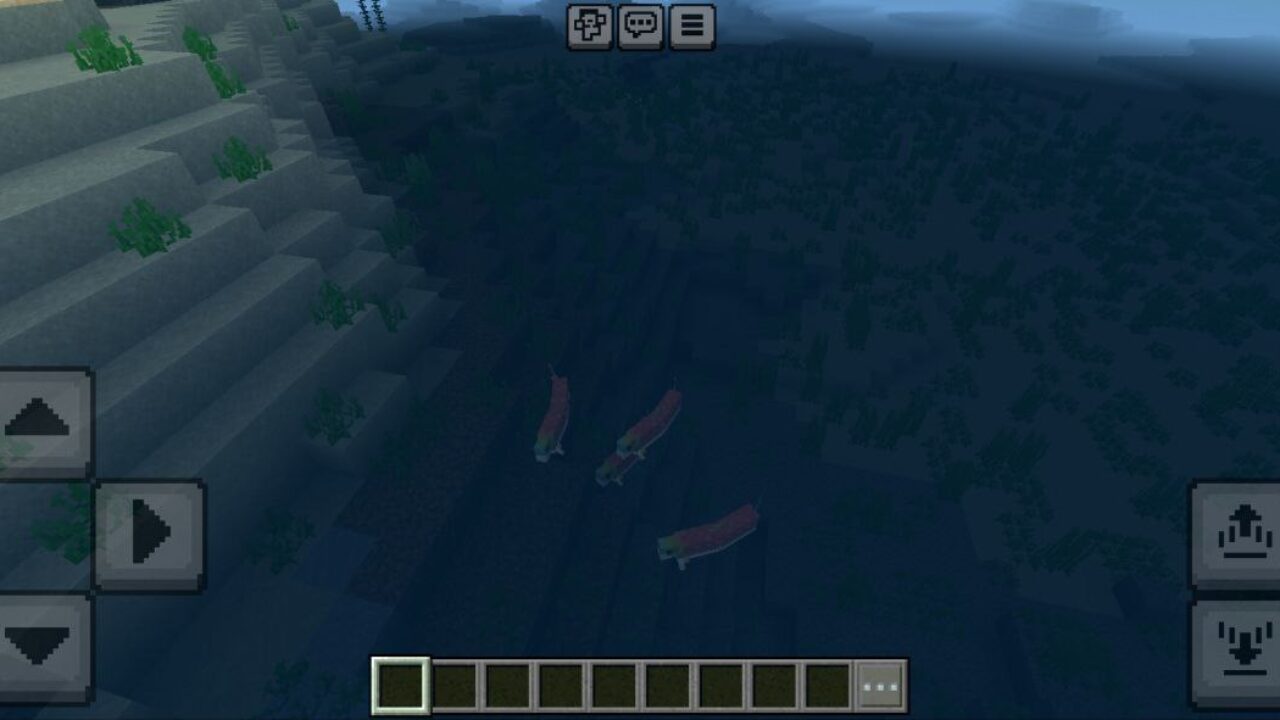 Fishes from Clear Water Texture Pack for Minecraft PE