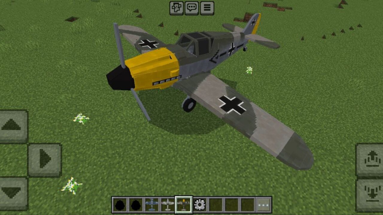 Fly from WW2 War Planes Mod for Minecraft PE