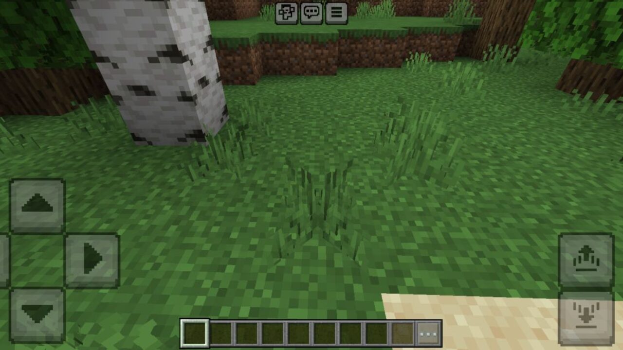 Grass from Breath of the Nature Texture Pack for Minecraft PE