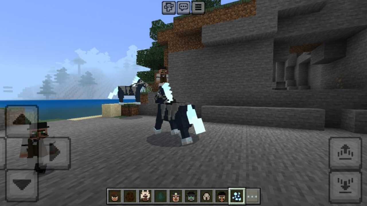 Horse from The Badlands Mod for Minecraft PE