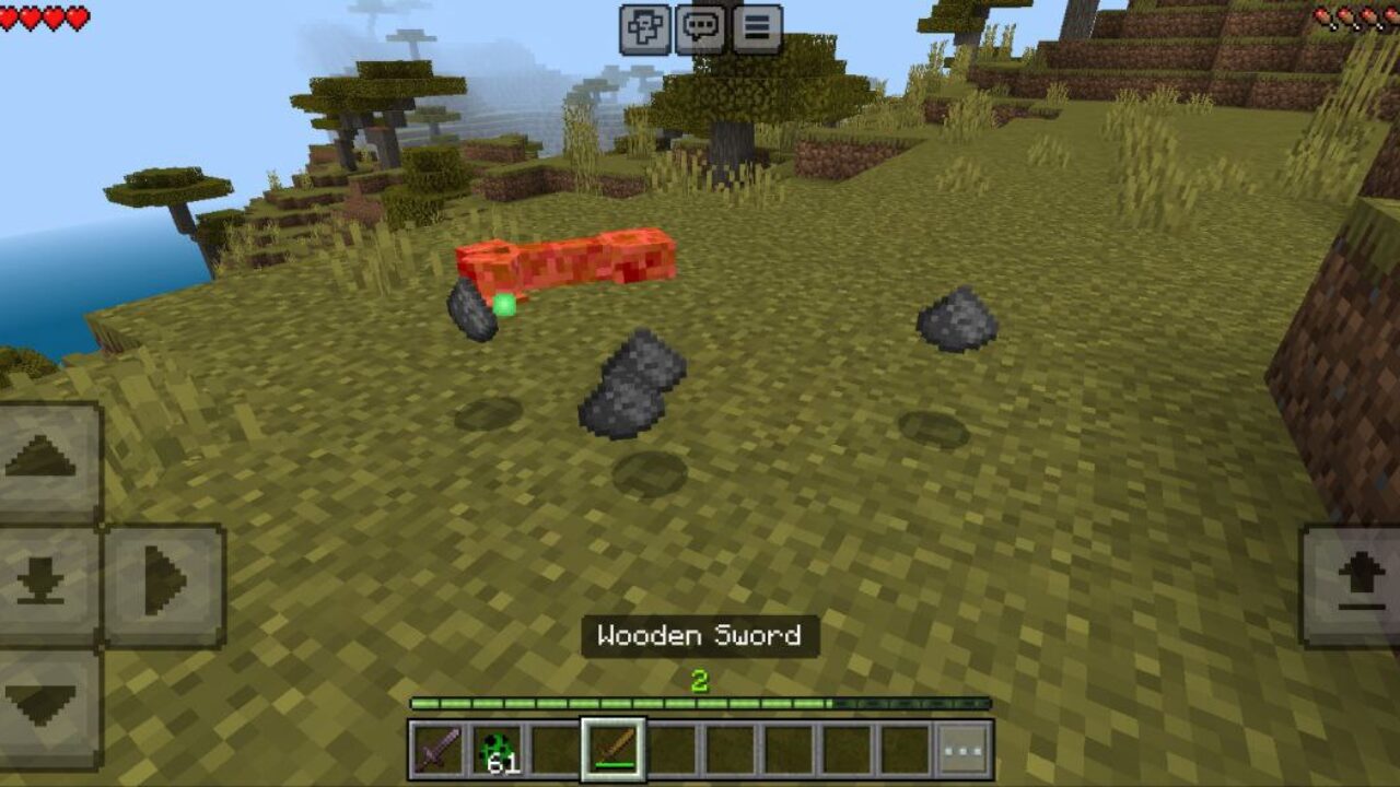 Kill Creeper from One Hit Mod for Minecraft PE