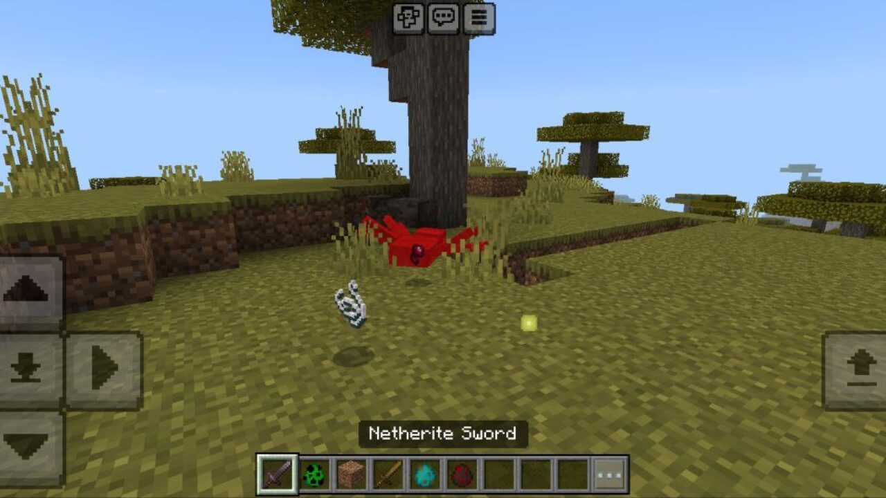 Kill Spider from One Hit Mod for Minecraft PE