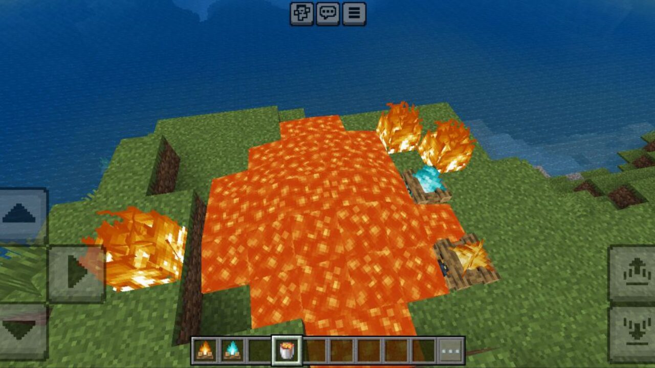 Lava from FPS UP Texture Pack for Minecraft PE