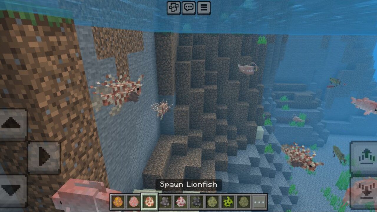 Lionfish from Tacos Fish Mod for Minecraft PE