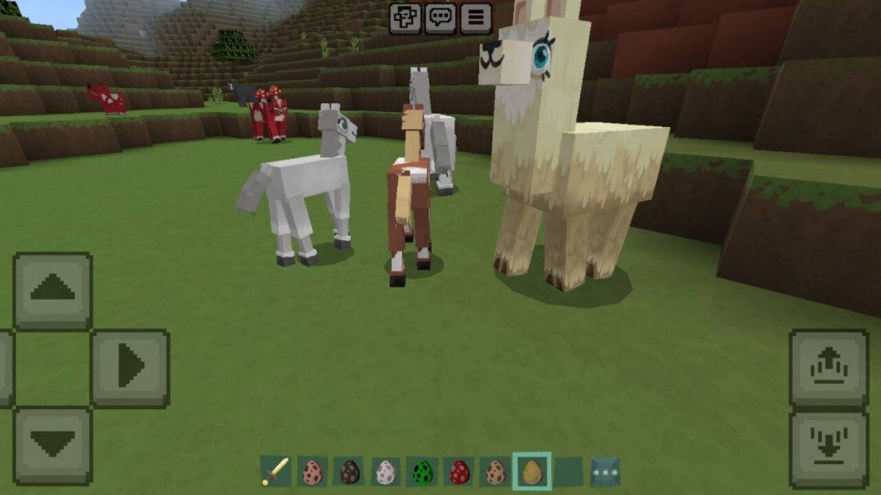 Llama from Zig Zag 128x Texture Pack for Minecraft PE