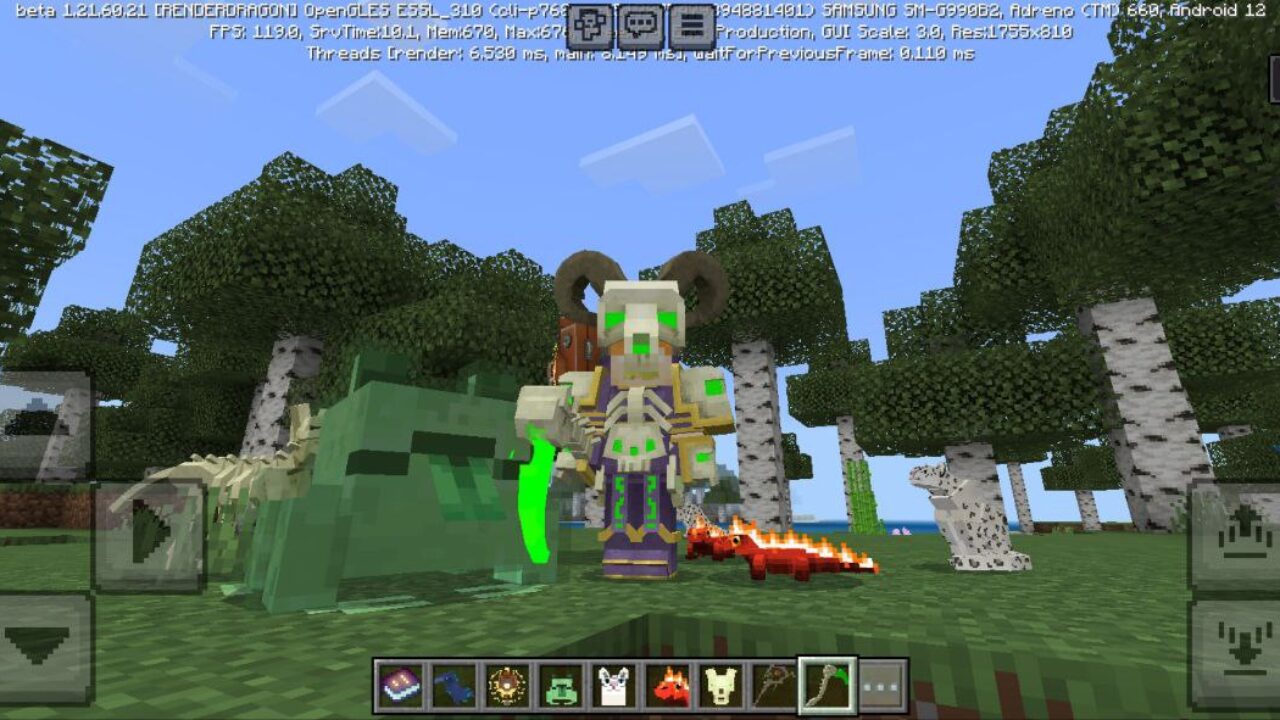 Mage Mania Mod for Minecraft PE