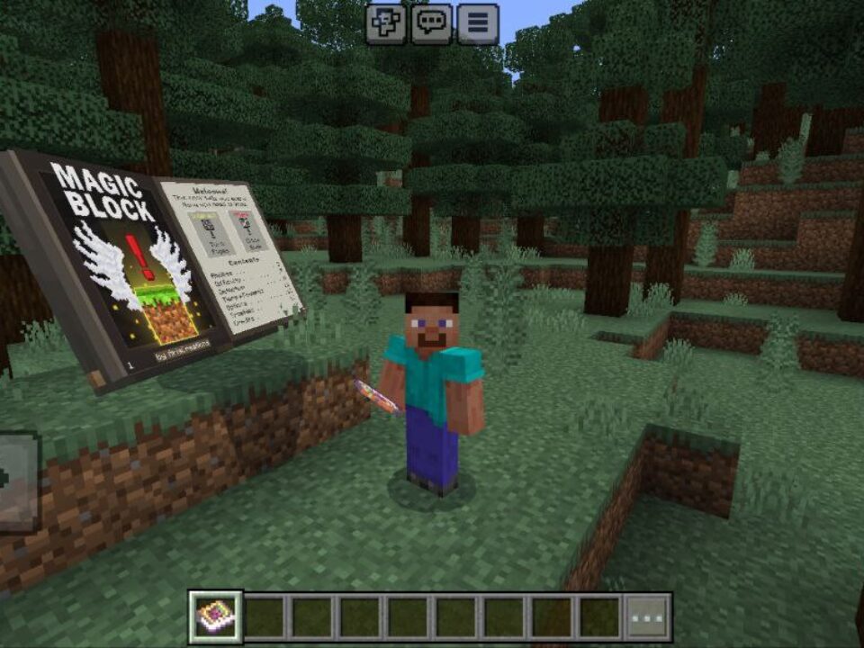 Magic Block Mod for Minecraft PE