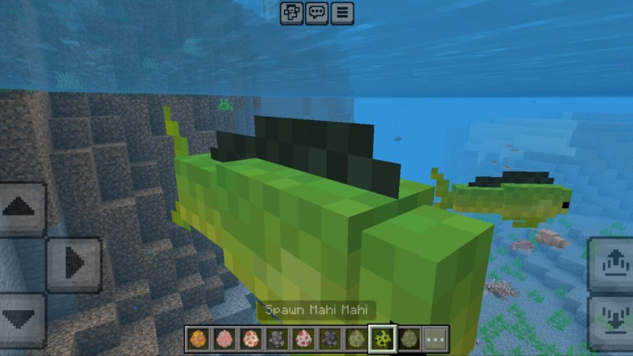 Mahi Mahi from Tacos Fish Mod for Minecraft PE