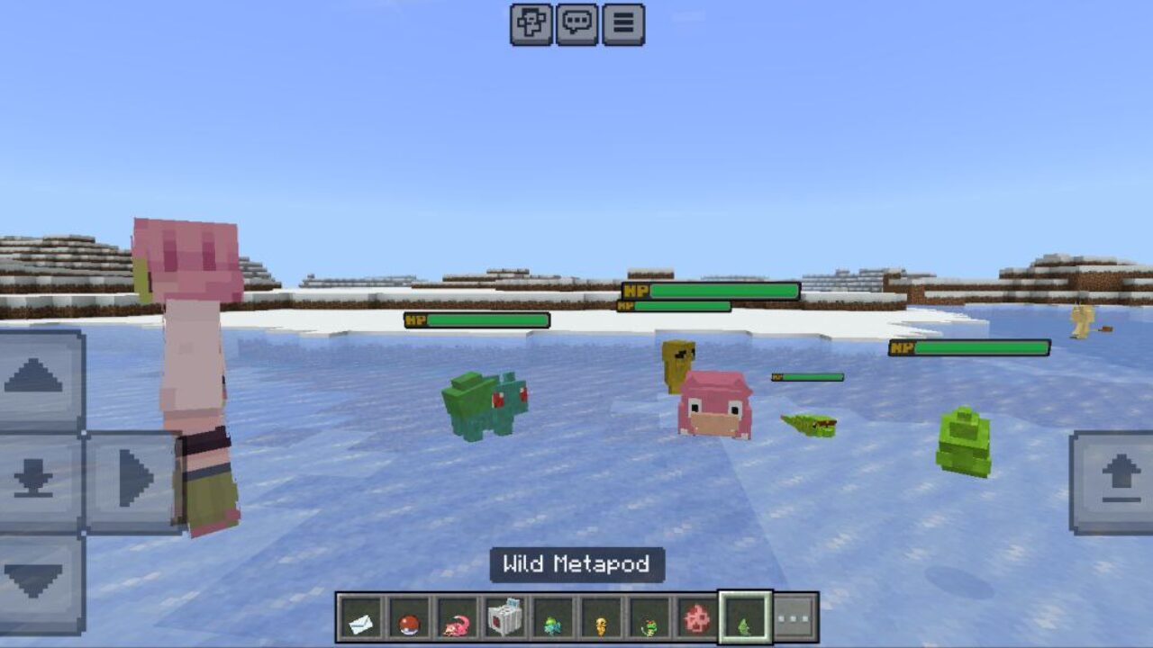 Metapod from Craftmon Legacy Mod for Minecraft PE