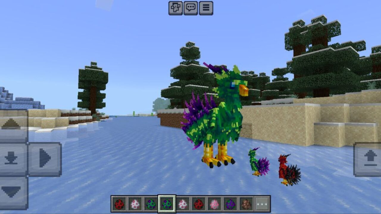 Mobs from Filolials Mod for Minecraft PE