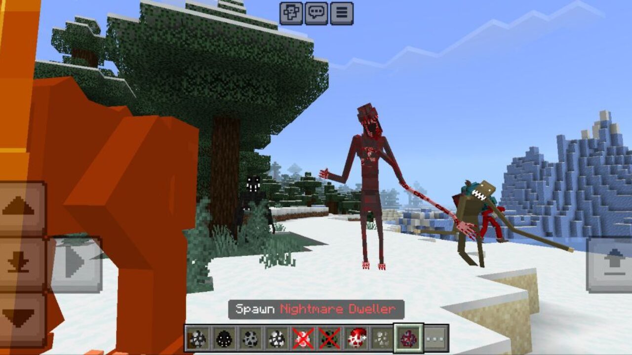 Mobs from Shadow Craft Mod for Minecraft PE