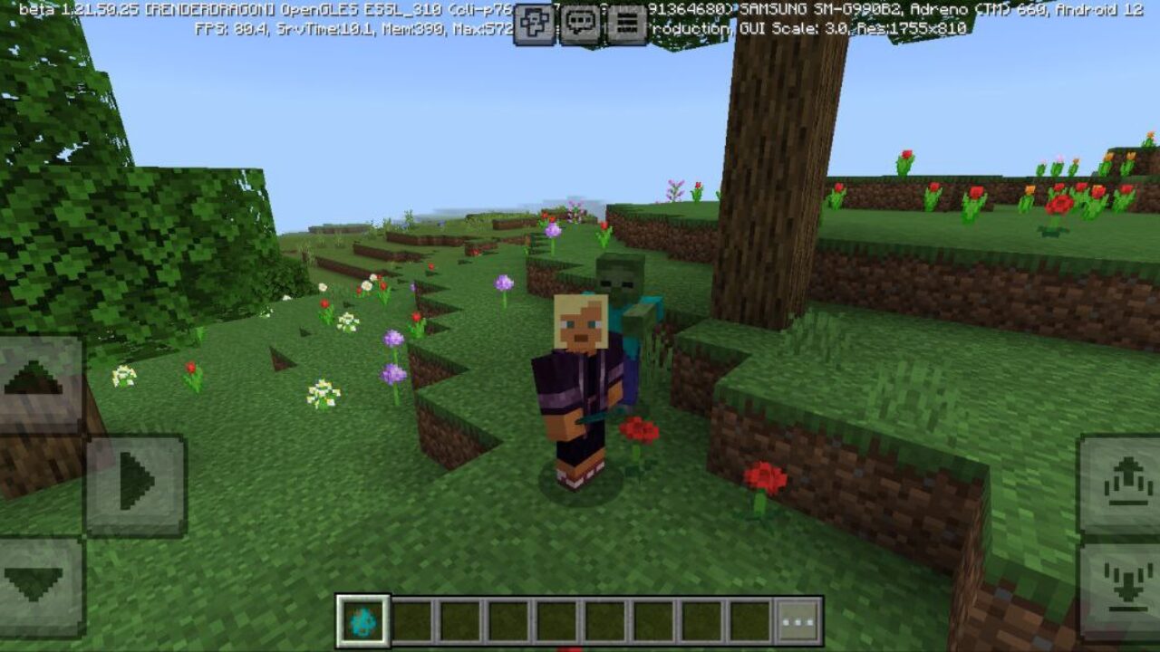 Monster from Smart Zombies Mod for Minecraft PE