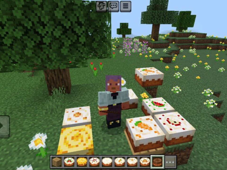 More Cakes Mod for Minecraft PE