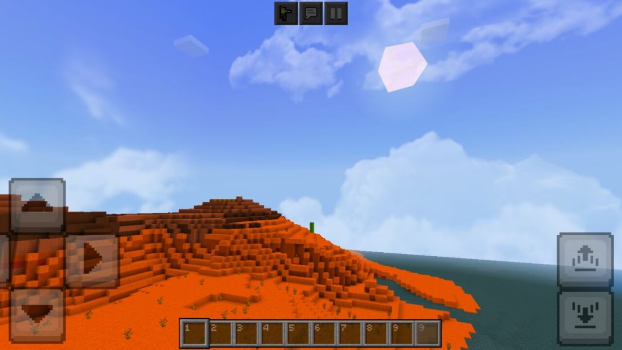 Mountain from Explorer Texture Pack for Minecraft PE