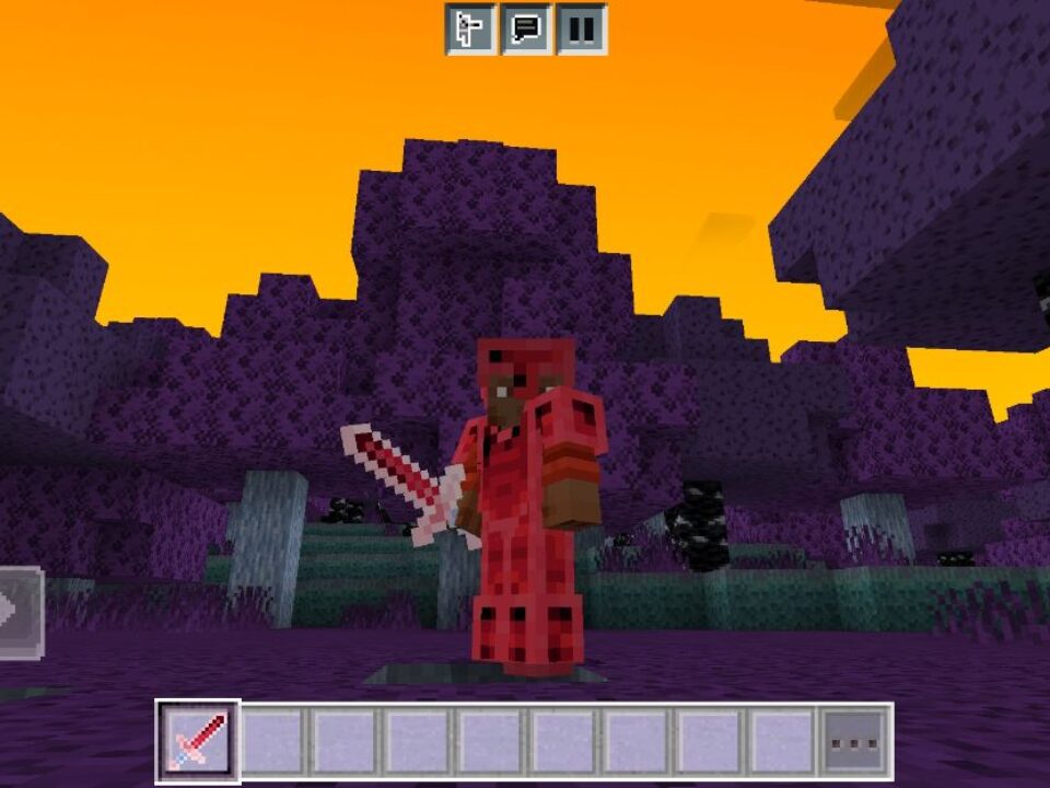 Negative Texture Pack for Minecraft PE