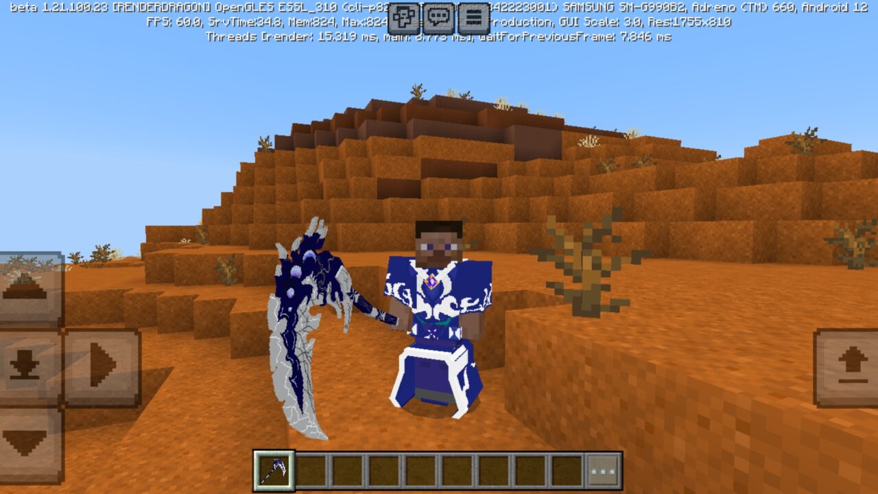 New from RPG Elemental Weapon Mod for Minecraft PE