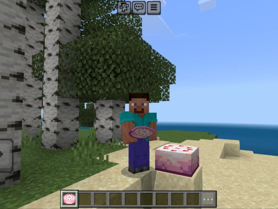 Pink Cake Texture Pack for Minecraft PE