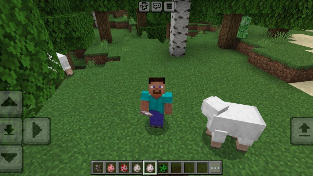 Sheep from Aplus Texture Pack for Minecraft PE