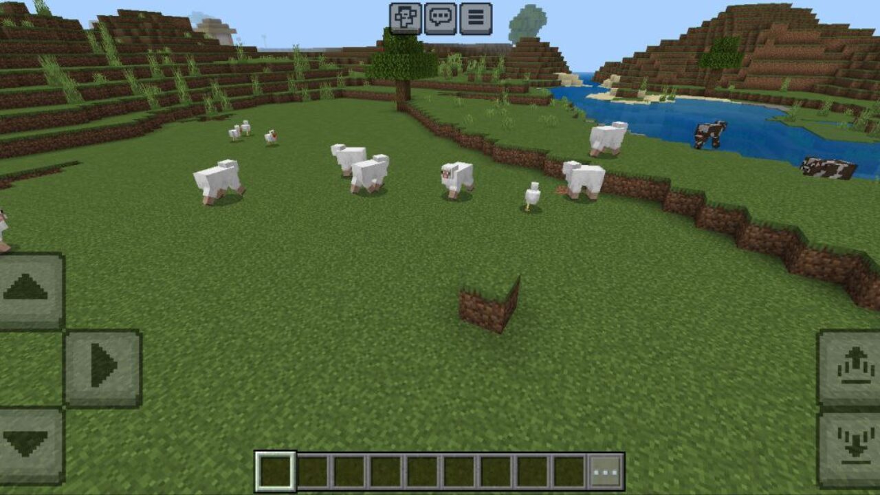 Sheeps from Better MobCap Mod for Minecraft PE