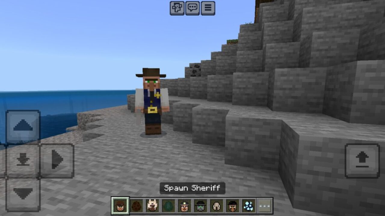 Sheriff from The Badlands Mod for Minecraft PE