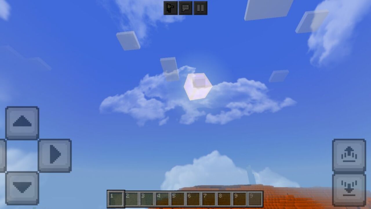 Sky from Explorer Texture Pack for Minecraft PE