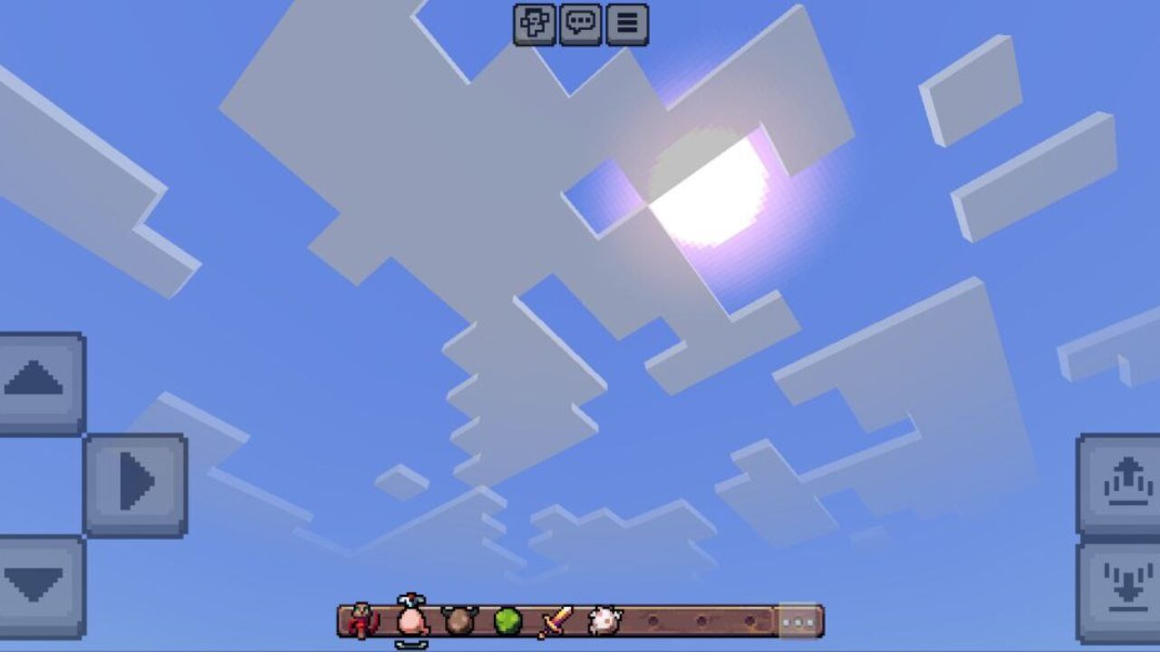 Sky from Legendary Texture Pack for Minecraft PE