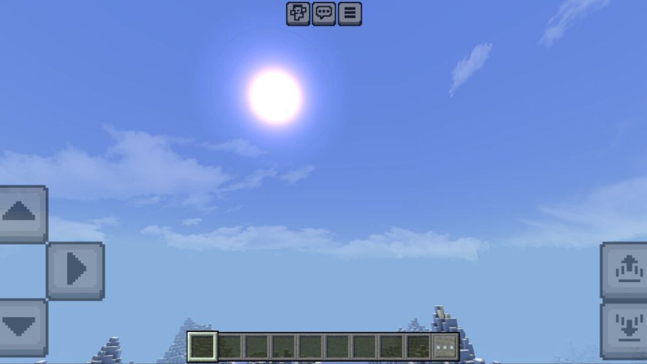 Sky from Reborn MC Shader for Minecraft PE