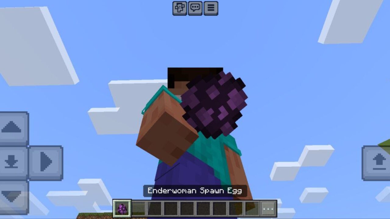 Spawn Egg from Enderwoman Mod for Minecraft PE