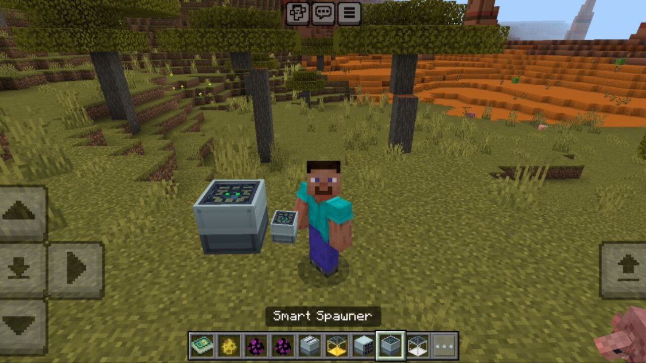 Spawner from XP Storage Mod for Minecraft PE