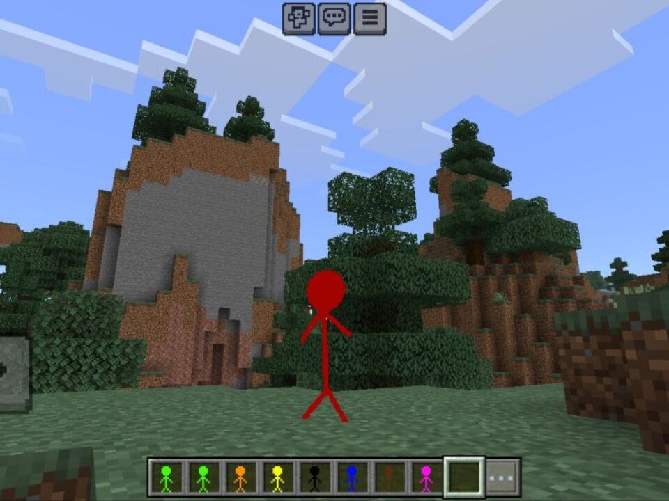 Stickman Morph Mod for Minecraft PE