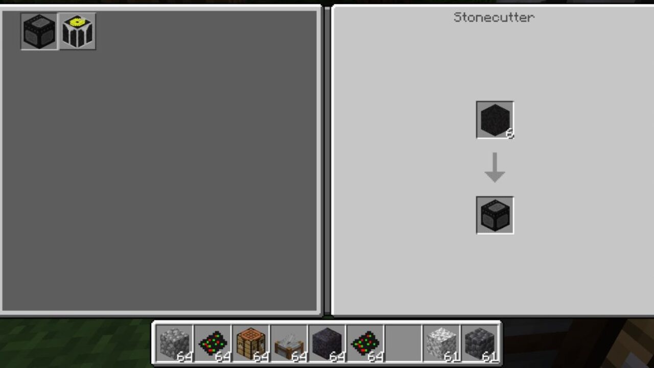 Stonecutter from Party Craft Mod for Minecraft PE