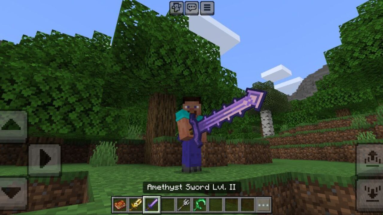 Sword from Weapons Evolve Mod for Minecraft PE