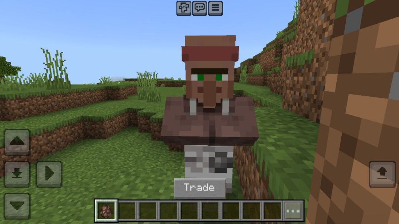 Talk from Chatty Villagers Mod for Minecraft PE