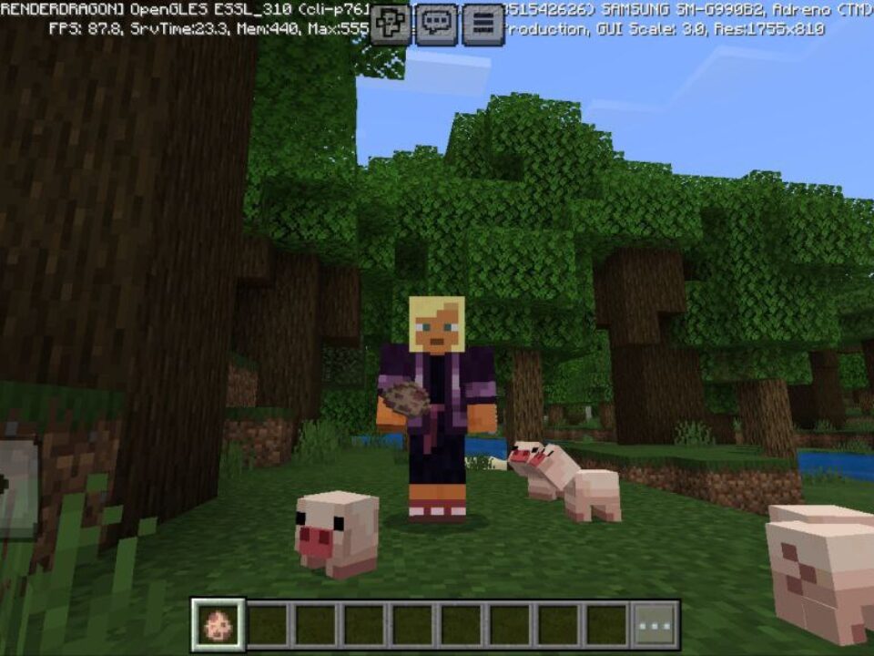 Teacup Pig Mod for Minecraft PE