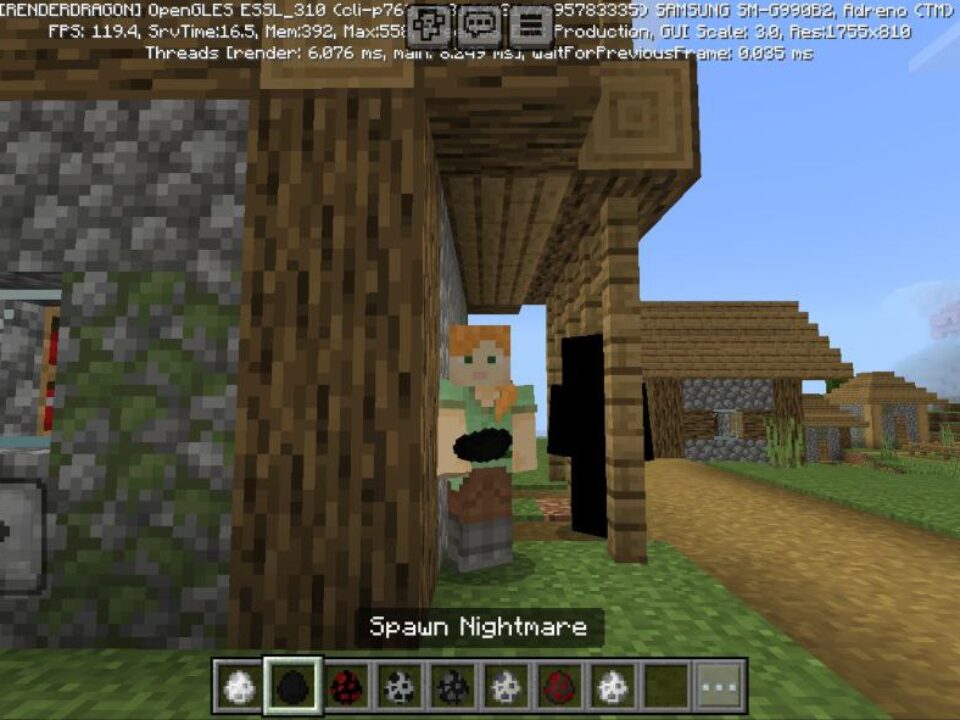 The Man in the Shadow Mod for Minecraft PE