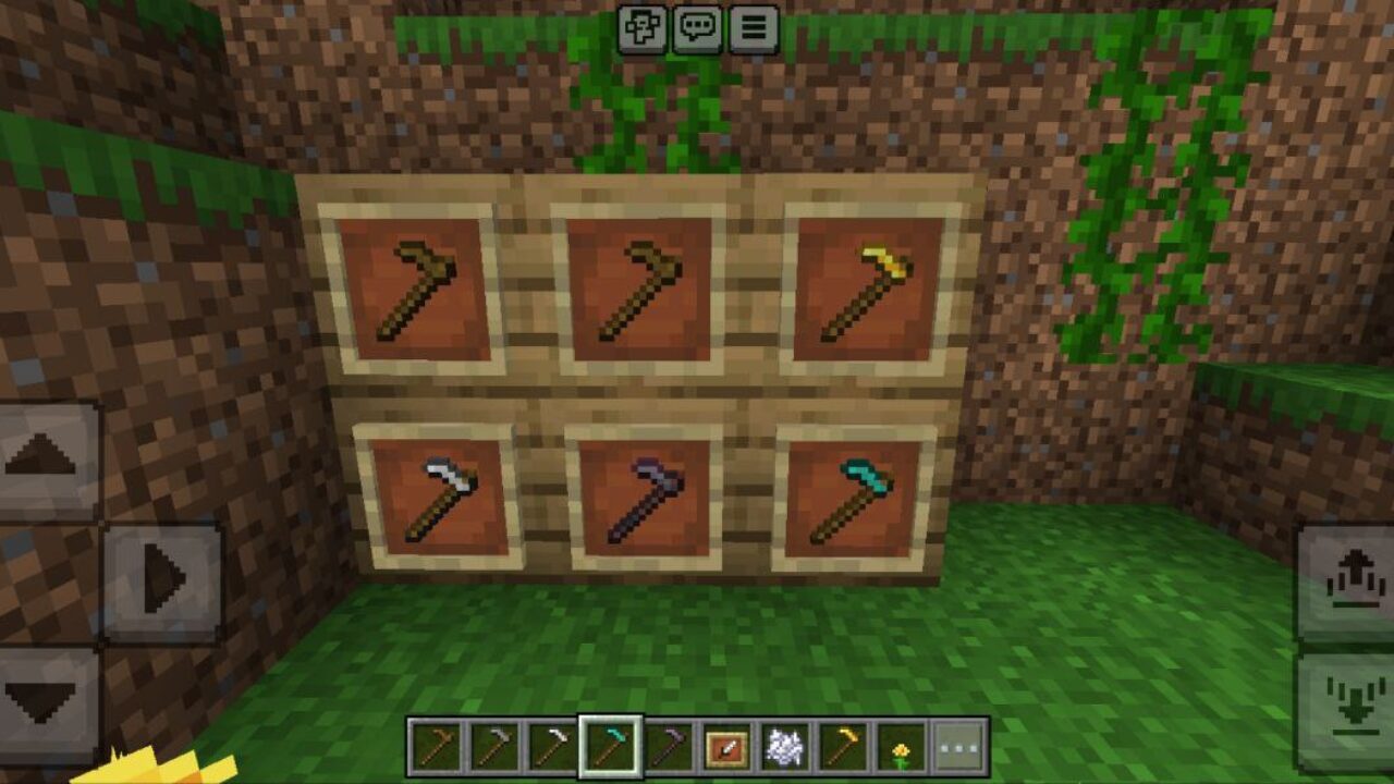 Tools from Farming Revamp Mod for Minecraft PE