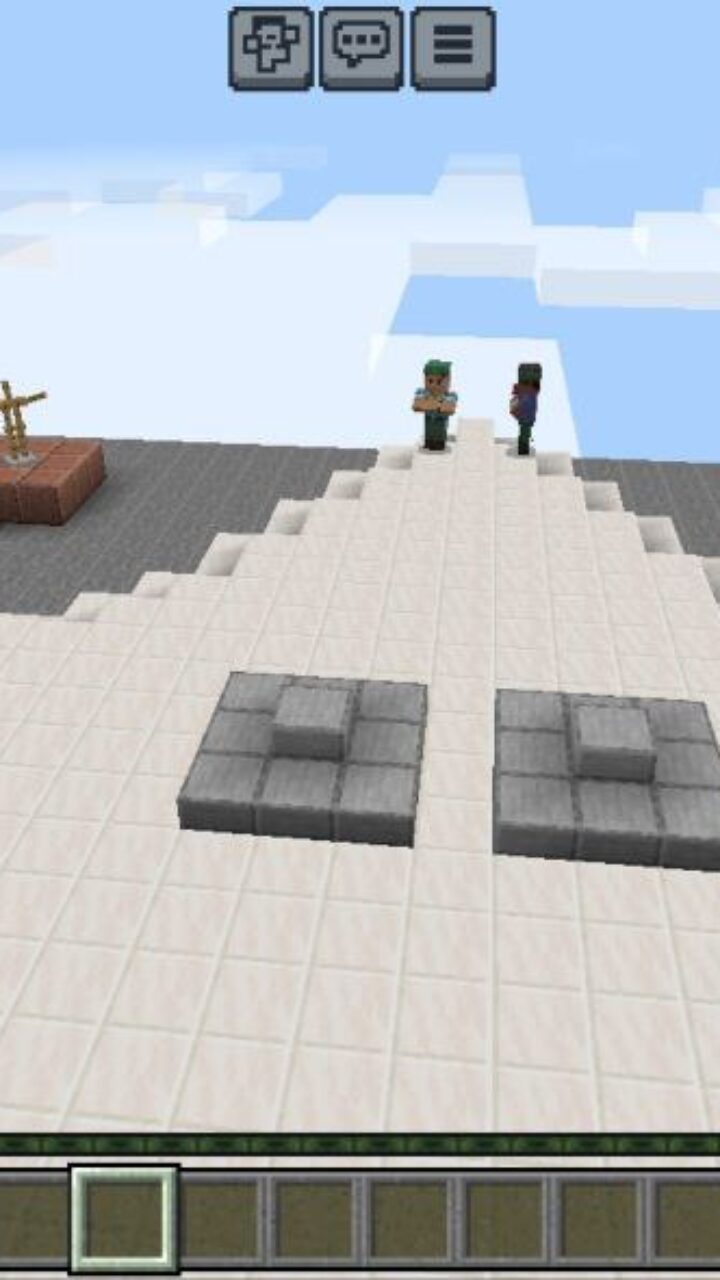 Top View from BattleAge Map for Minecraft PE