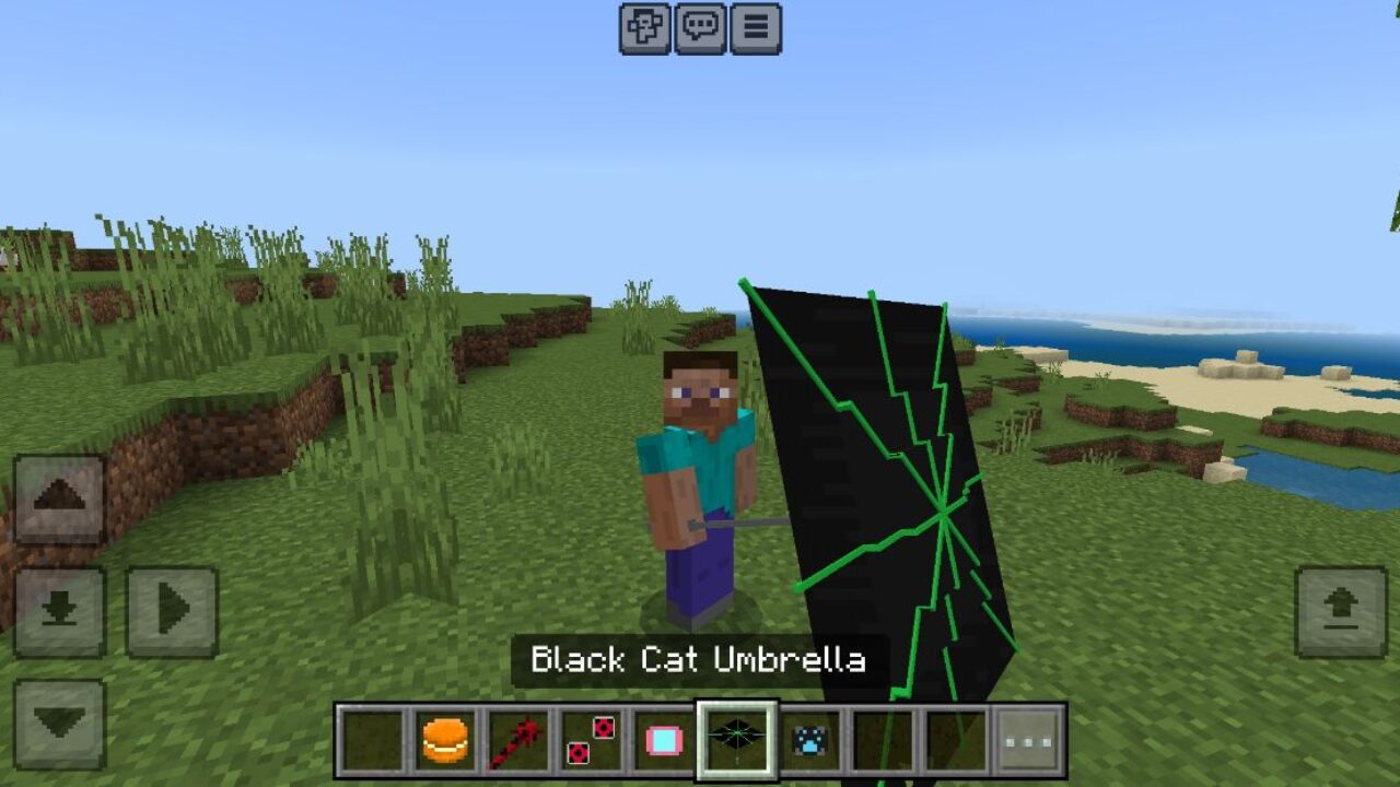 Umbrella from Miraculous Craft Mod for Minecraft PE