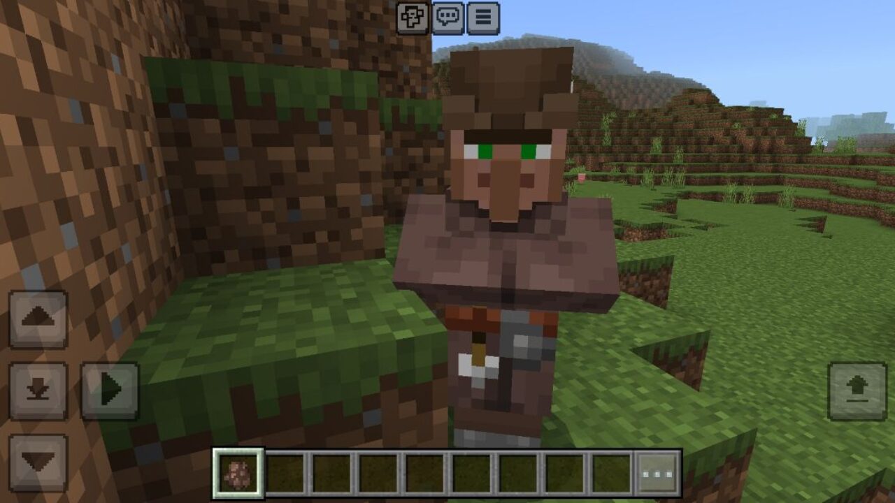 Use from Chatty Villagers Mod for Minecraft PE