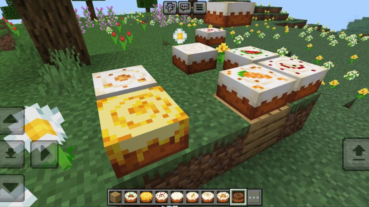 Variants from More Cakes Mod for Minecraft PE