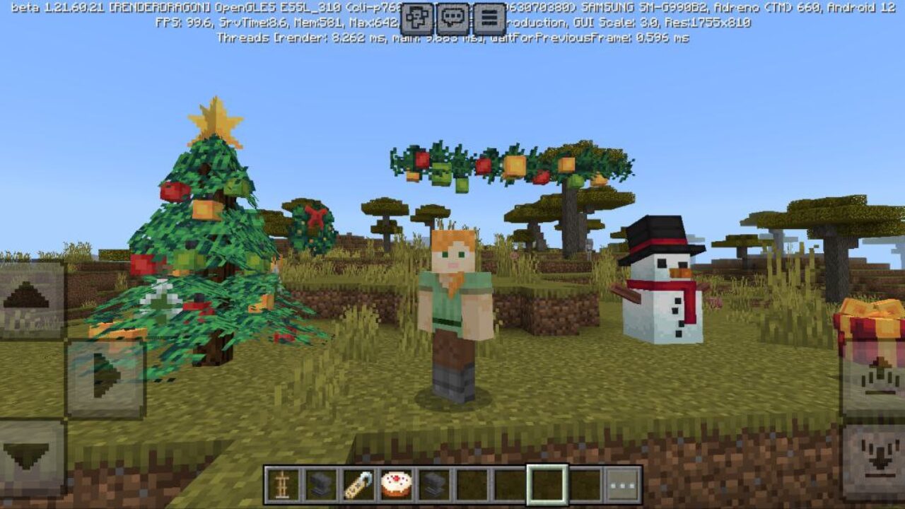 Winter Times Texture Pack for Minecraft PE