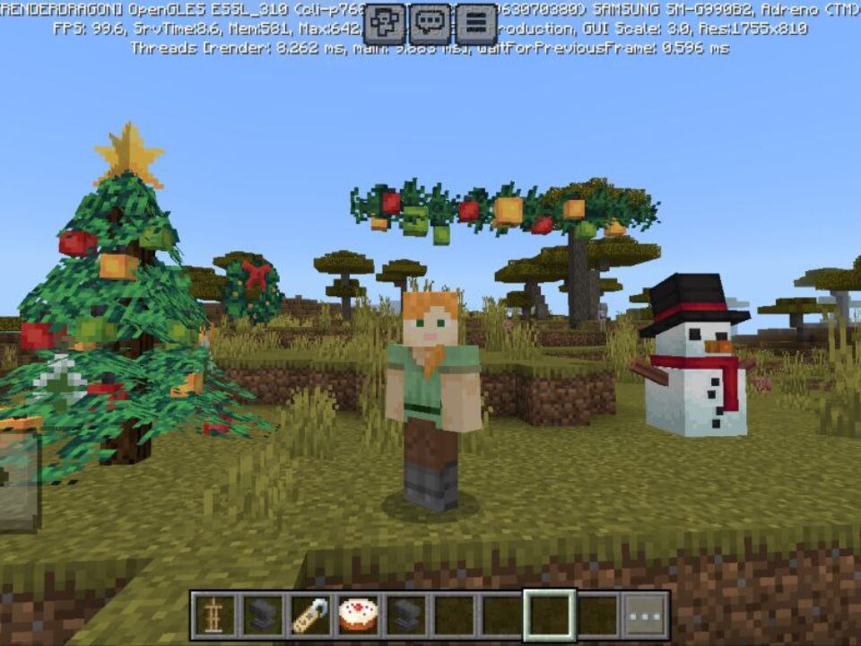 Winter Times Texture Pack for Minecraft PE