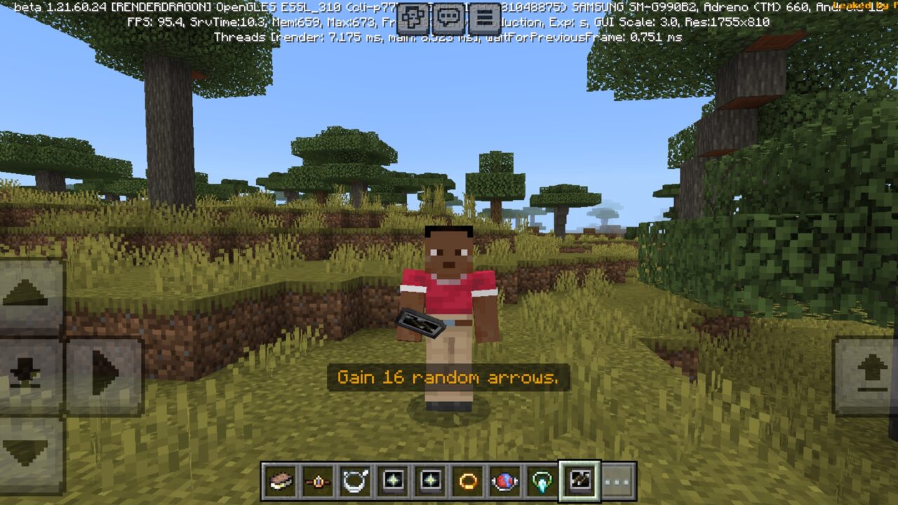 World Utilities Mod for Minecraft PE