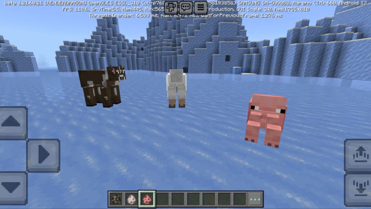 Animals from ESP Texture Pack for Minecraft PE