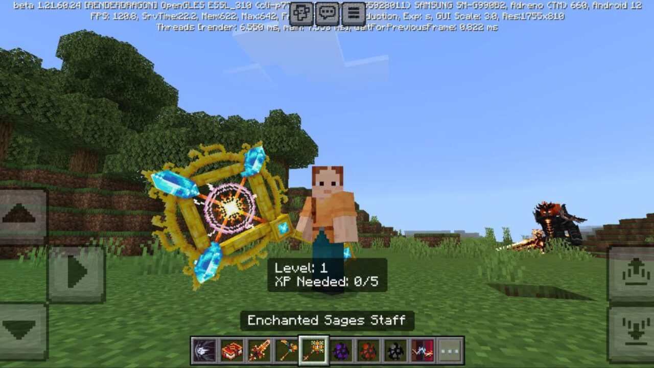 Anime Weapons Mod for Minecraft PE