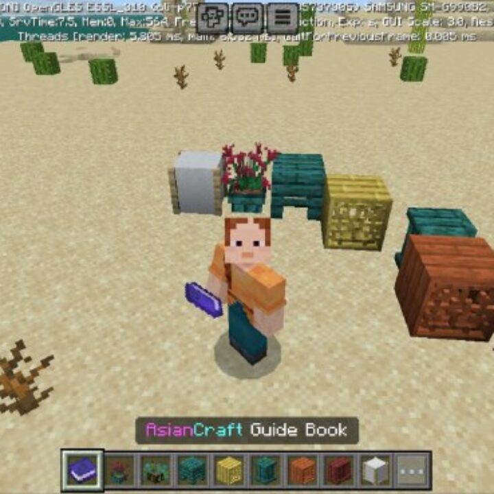 Asian Craft Building Mod for Minecraft PE