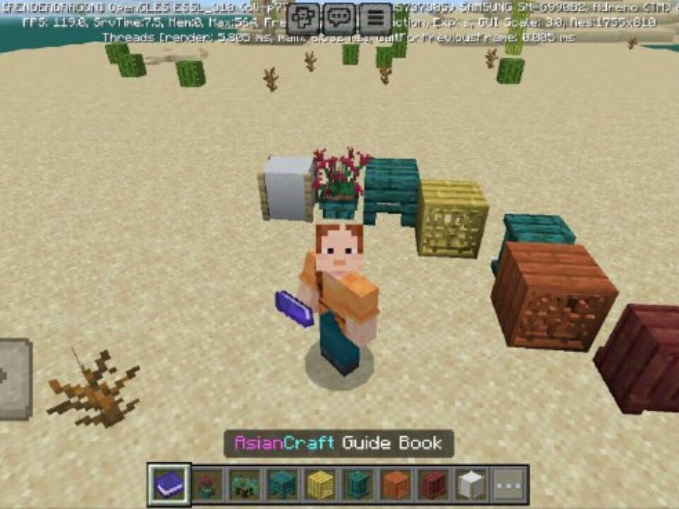 Asian Craft Building Mod for Minecraft PE